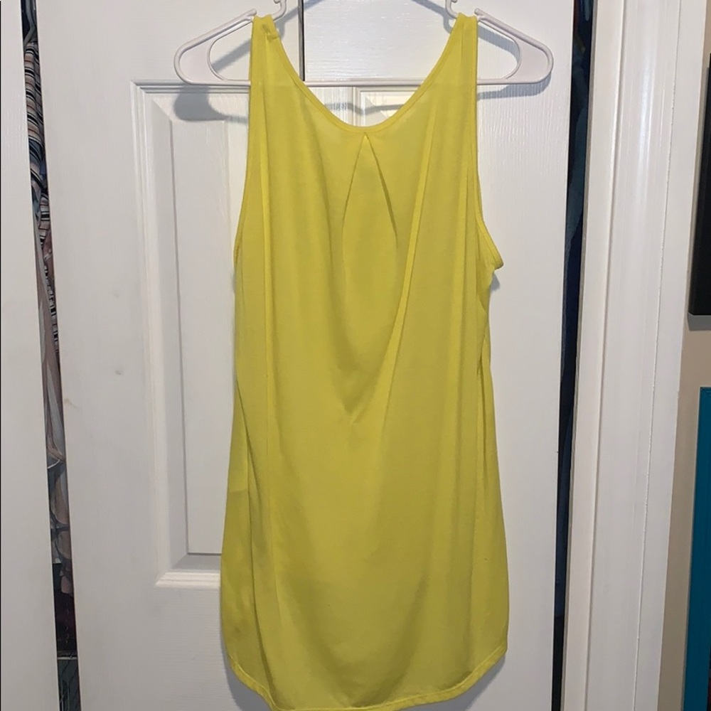 H&M | Hi-Lo Yellow Tank - Picture 2 of 3